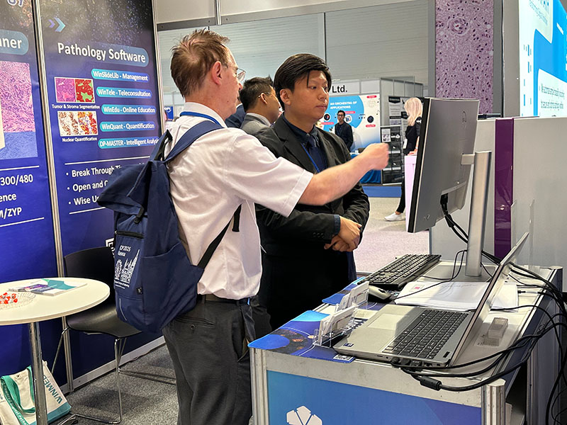 WINMEDIC auf dem 37. Europäischen Kongress für Pathologie.jpg WINMEDIC auf dem 37. Europäischen Kongress für Pathologie.jpg