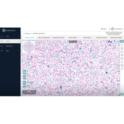 Pathologie-Ausbildungssoftware